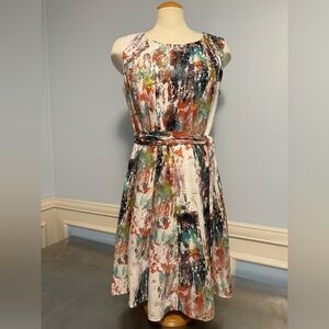 Linea Domani - lined cotton midi sundress